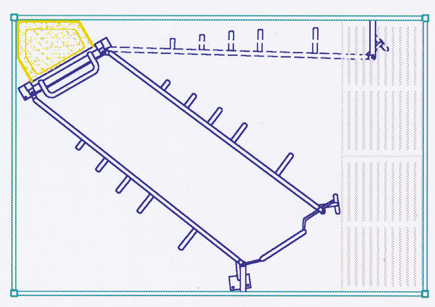 Fødebås HS Miljø+ diagonal