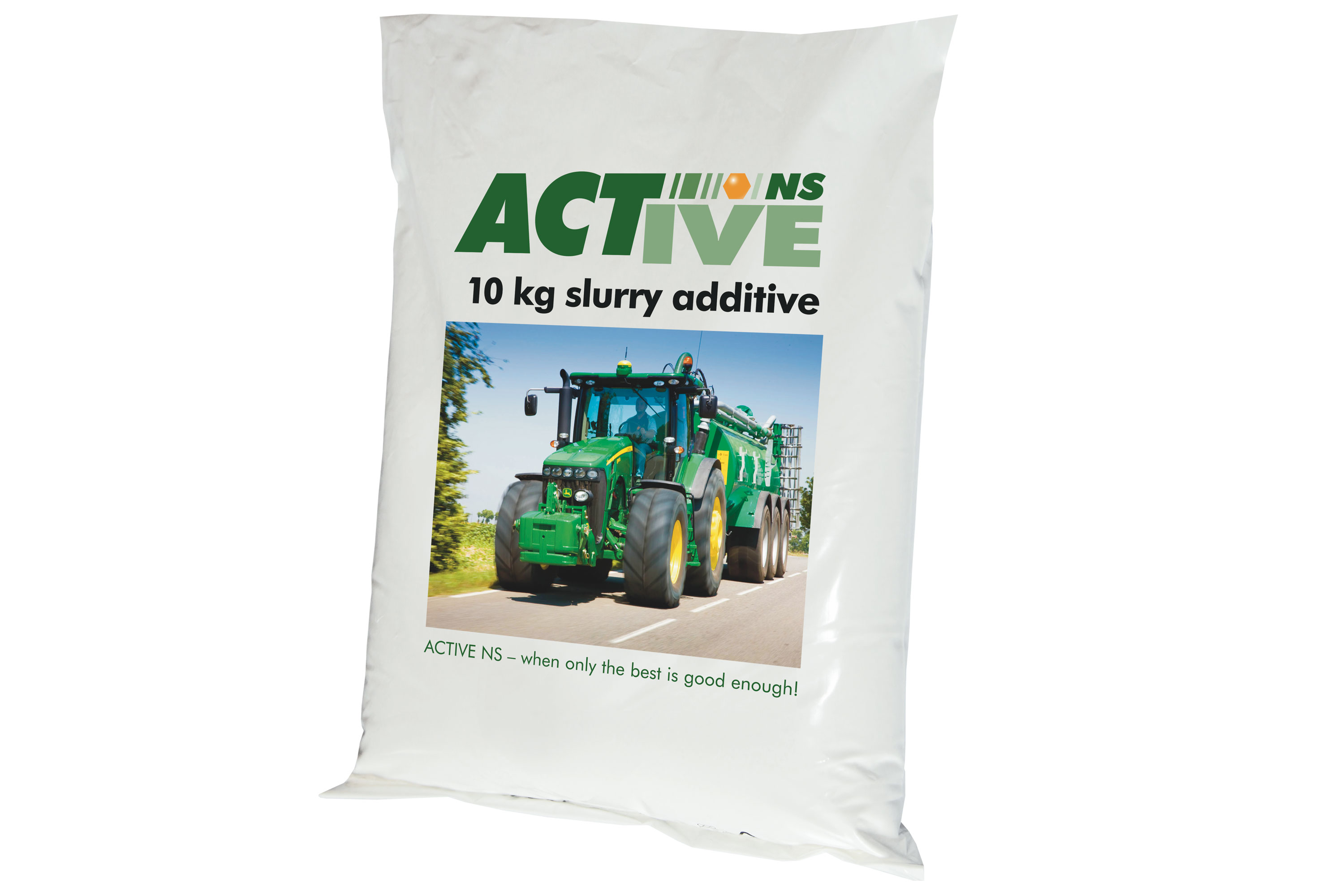 Active NS gjødselaktivator leveres i 10 kilos sekker