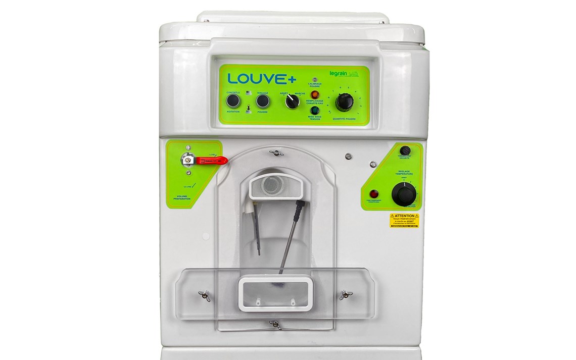 Louve+ lammedrikkeautomat for 100 lam/kje eller 20 kalver.