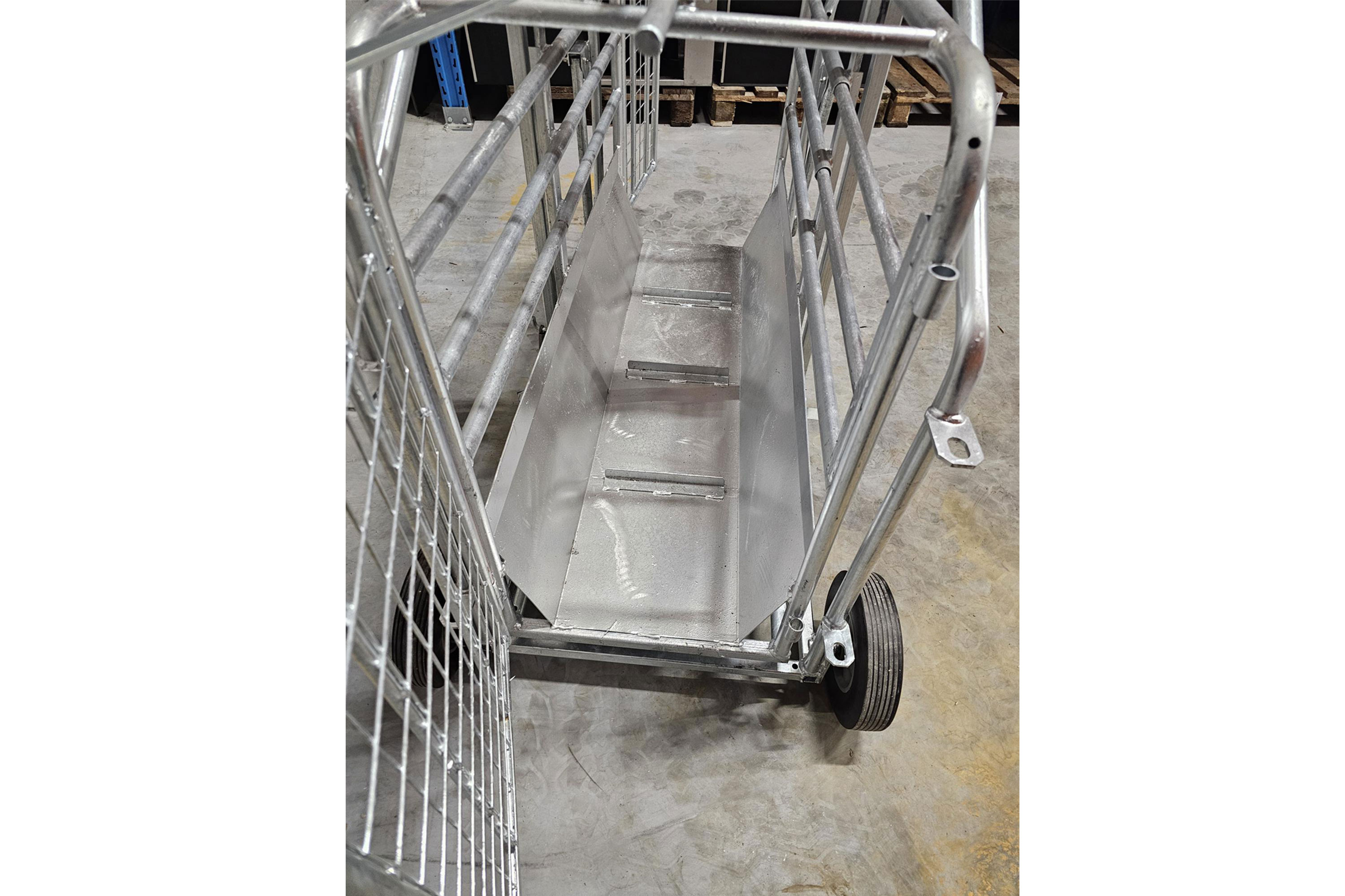 HS vekt for lam og sau kan kobles til lettgrinder og brukes i sorteringsanlegg.